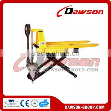 new design high lift pallet truck scissor lift table for sale