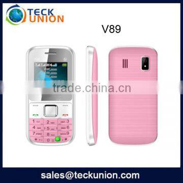 V89 1.8inch Cheap price Three sim card fashionable cell phone