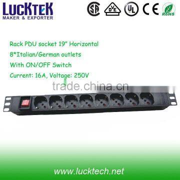 Italian PDU socket