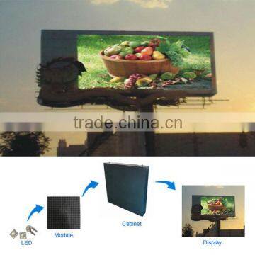 6 inch big size P10 led rental module/display with stage led commercial advertising display screen