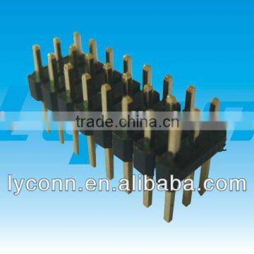 Pin Header 2.54mm triple row male header DIP Type