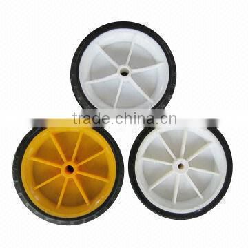 6 x 1.4 Inches Solid Rubber/Plastic Powder Wheels