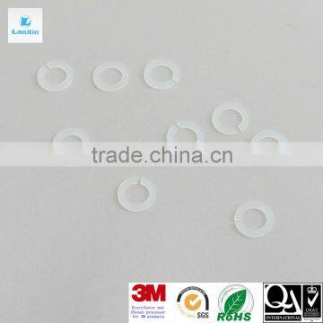 Die cutting clear nylon gasket