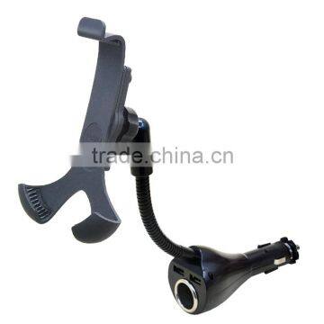 Universal car phone holder with cigarette lighter for phones dual USB car cigarette lighter holder
