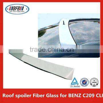 Unpainted ABS Plastic Roof Spoiler/Wing For B ENZ C209