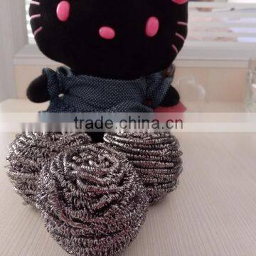 Manufacturer Galvanized Mesh Pot Scourer Export to Europe and Africa photo-3