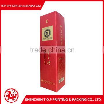 cheap customized cardboard box for wine