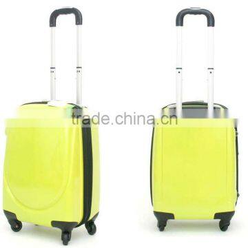 travel trolley luggage with ABS and PC material