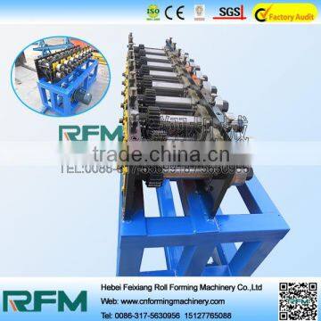 aluminum roof gutter equipment rolling forming machine