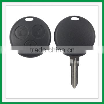 High quality Remote Key 433MHz +Chip 3 Button Uncut Blade for Smart Fortwo Forfour City Coupe