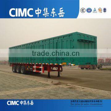 13meters 3 Axles Tarpaulins Container Box Curtain Side Van Semi Trailer for Sale photo-6