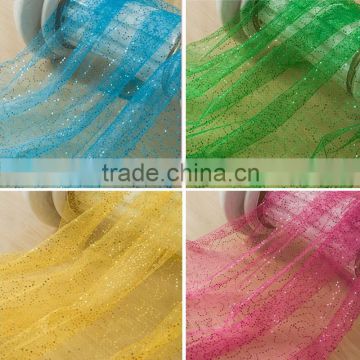 sequin tulle fabric for clothing wedding