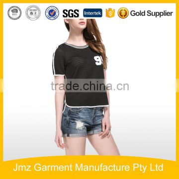 custom women sport cotton t-shirt china supplier/custom logo t shirt