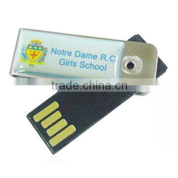 Any custom glue logo usb disk