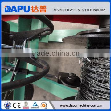 Zinc coated galvanized barbed wire fence machine