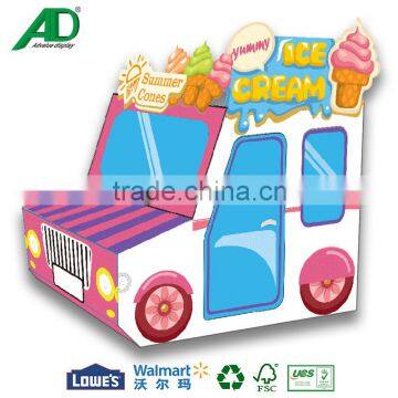 2016 New Original Design ICE Cream Car Kids Cardboard House for sale