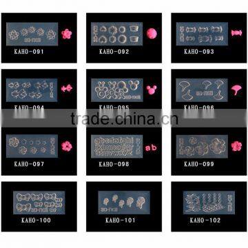 2014 new design 3d nail mold for nail art 3D mold-91-102