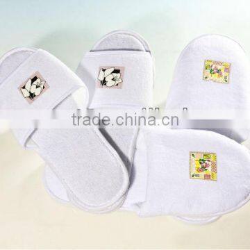 Terry Towel Custom Hotel Slippers