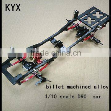 kyx V2 billet machined alloy 4wd rock climbing car 1/10 scale D90