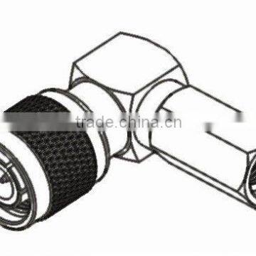 EB-1901 TNC MALE TWIST ON R/A FOR CABLE -RG59/U -RG6/U