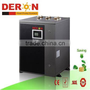 Deron wate to water heat pump with daikin compressor for hot water heating cooling