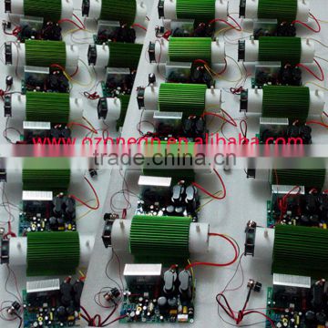 2016 hot sales 3G/HR corona discharge ozone quartz tube