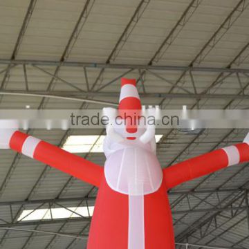 new interesting products led lighting inflatable santa claus life size santa claus