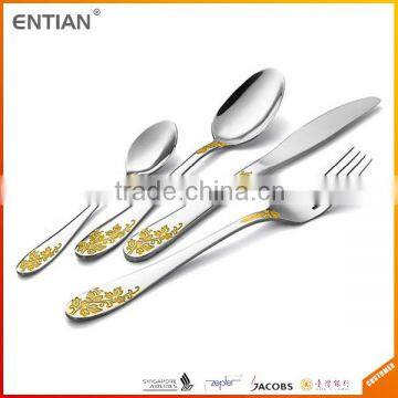 Cutlery Set Wooden Box, Cutlery Set 72, Gold Cutlery Set photo-2