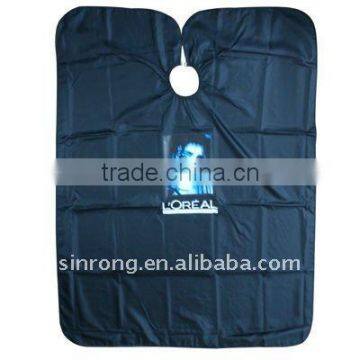 Professional salon use nylon hair apron&capes F025