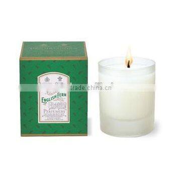 Fashion Scented Soy Wax Candle in glass jar