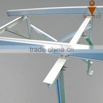 Structure frame solar panel,natural anodized aluminum frame