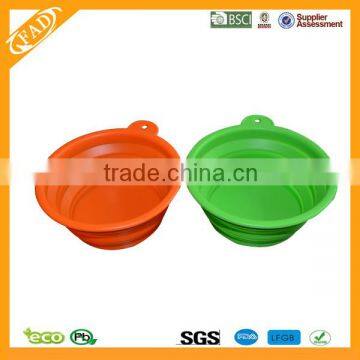 Multi -colored Wholesale Top Quality Nontoxic FDA Standard pet silicone bowl