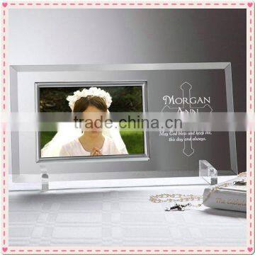 Glass Sexy Bridal Photo Frame For Wediing Bride Decoration