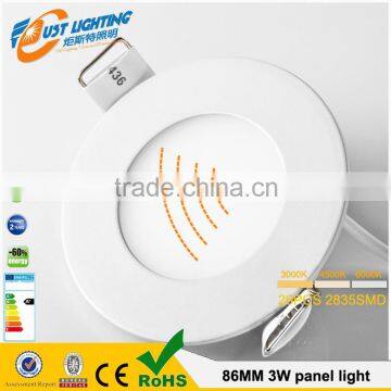 18W, Dia225*18mm Round LED Downlight Panel,moving Detectable LED Panel Radarers Led Ceiling Panel photo-3