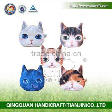 Aimigou wholesale small cat and dog face coin purse