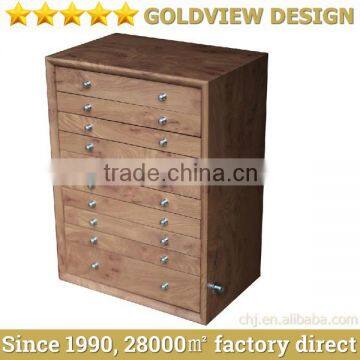 Rare Unique Wood Desktop Cabinet Letter File Tambour Roll Shutter Door,African scent root wood cosmetic, jewelry