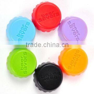 FDA&LFGB Approved Food Grade Silicone Beer Saver Silicone Bottle Cap