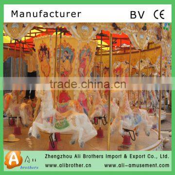 Attractive !!!more professional and luxury indoor carousel