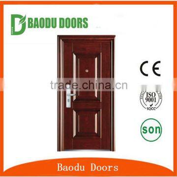 2016 New Style Security Door Cheap Exterior Steel Door Used Commercial Fire Doors photo-3