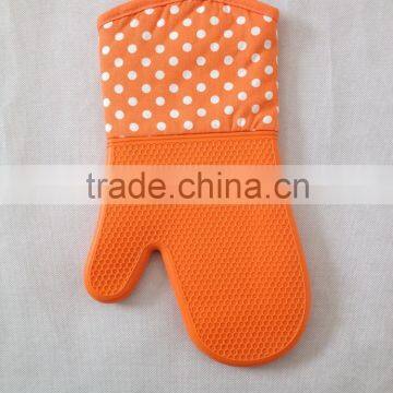 Hot Sale Heat Resistant Silicone Oven Mitts for Cooking, Baking and BBQ