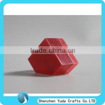 manufacture sale lucite shaped block, CNC made acryl block wholesale acrylic craft blocks