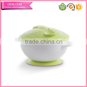 BPA-Free Baby Food Bowl Suction Bowl with Lids