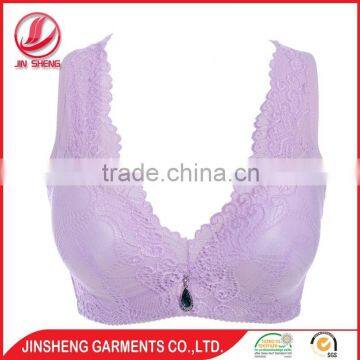 Fashion deep V-shape underwired bra sexy hot women transparent bra images