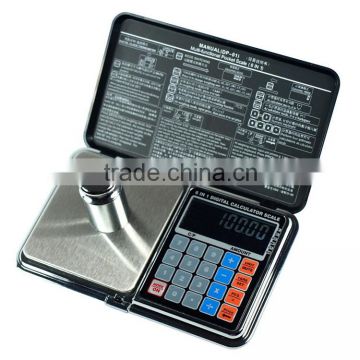 Digital Multi-function pocket Scale With Calculator,thermometer