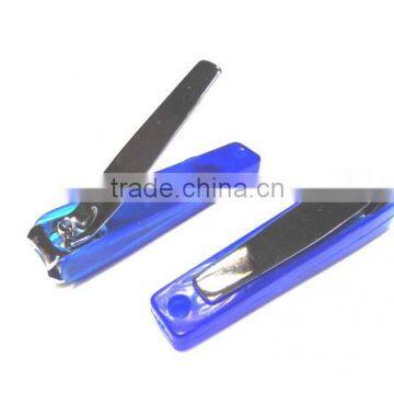 Nail clipper with blue pp cover