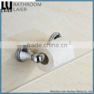 Grooming Multi-Purpose Zinc Alloy Chrome Finishing Bathroom Sanitary Items Wall Mounted Toilet Paper Holder