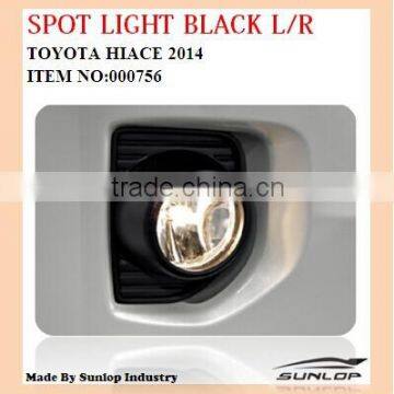 Toyota hiace auto parts Spot light black L/R, hiace commuter van bus, KDH200 #000756