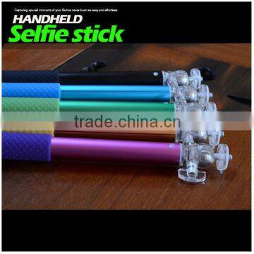 metal lock system China manufacturer monopod selfie stick telescopic arm