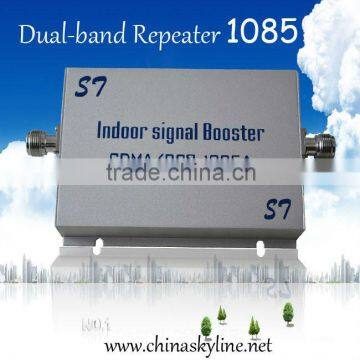 Indoor Mobile 850/1900MHz dual band mobile phone sigal repeater