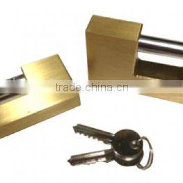 Rectangular Brass Padlock